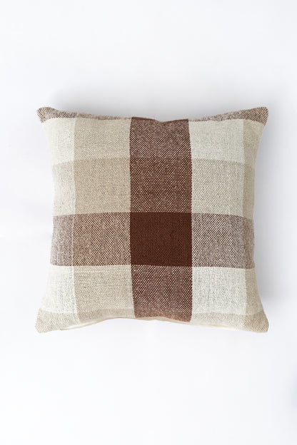 Checkered Sand - Cushion Cover