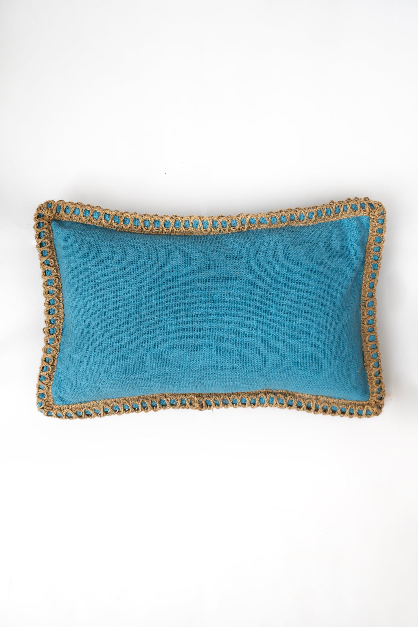 Azure Jute - Cushion Cover