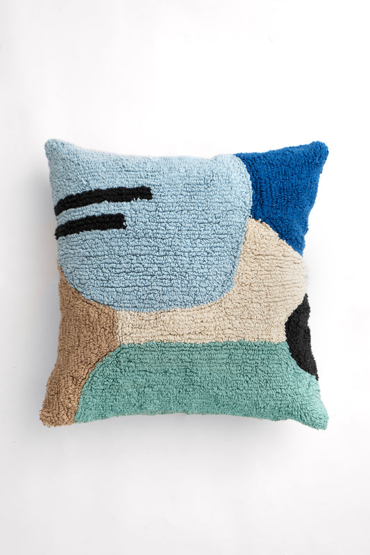 Abstract Tufted - Cushion Cover