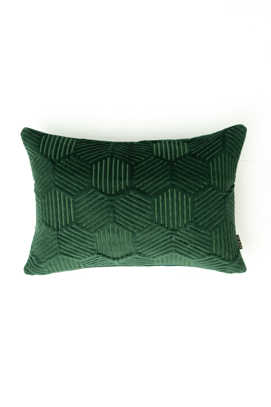 Emerald Honeycomb - Cushion Cover