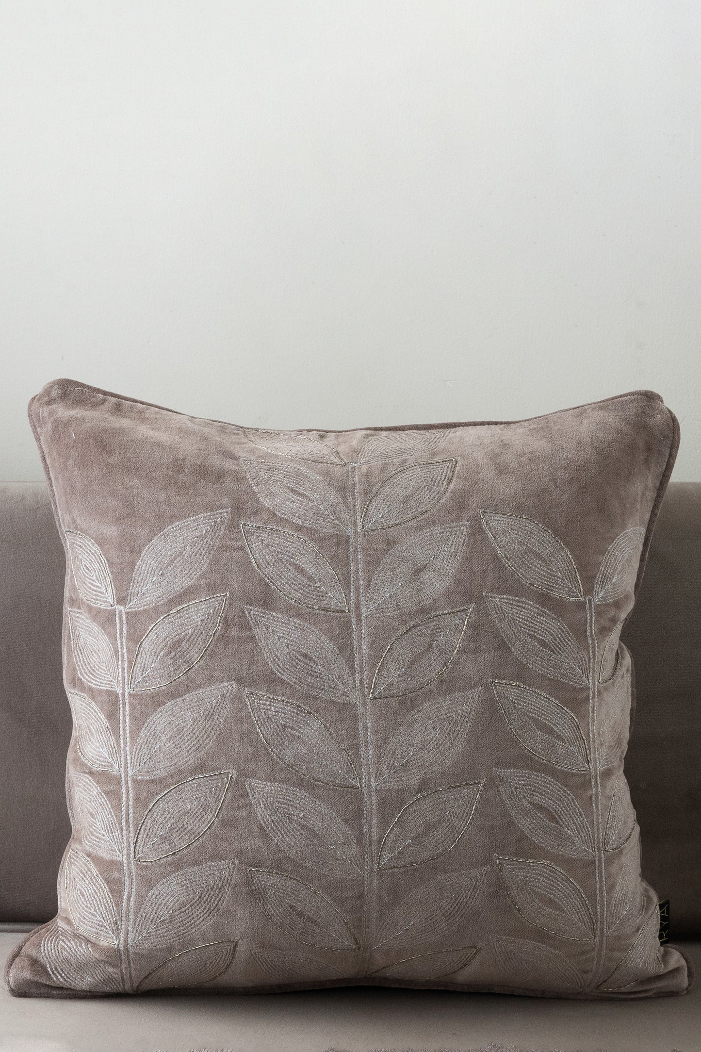 Ornate Grey - Cushion Cover