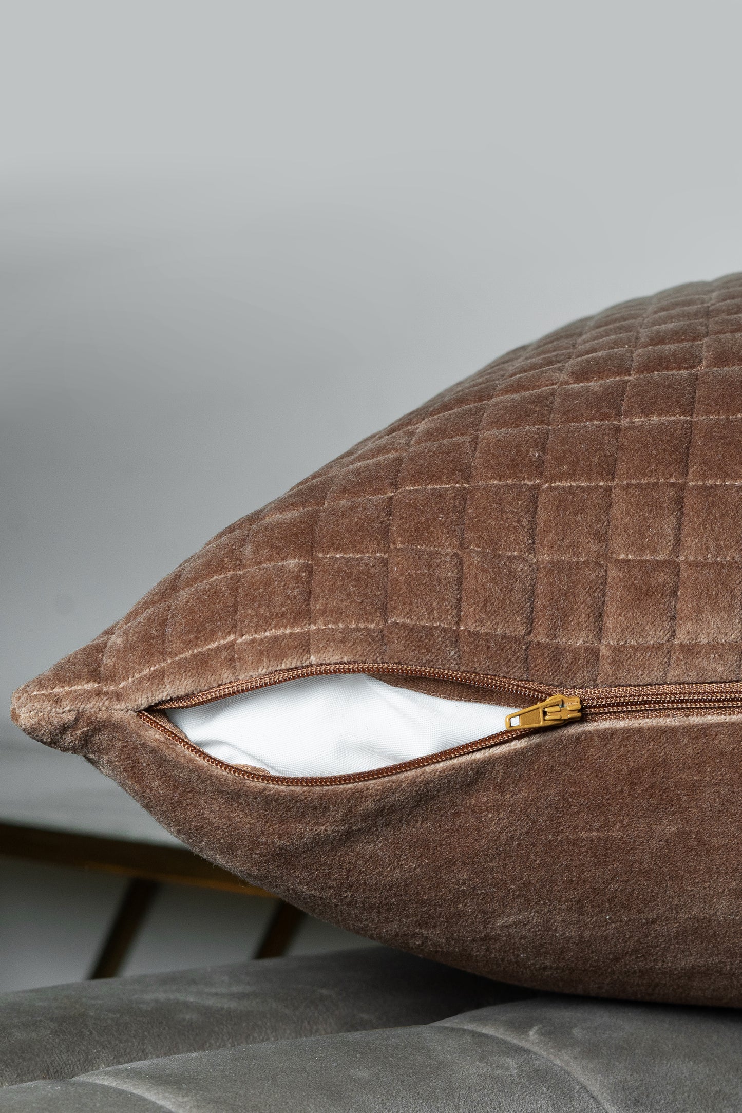 Quilted Saddle - Cushion Cover